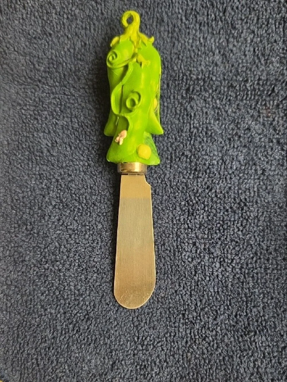 CHEESE SPREADERS Hand-Painted Vegetable Handle Spreaders - Assorted Colors